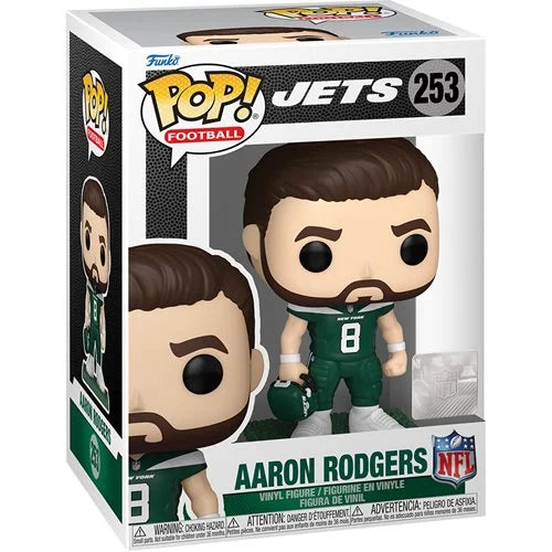 NFL New York Jets Aaron Rodgers Funko Pop! Vinyl Figure #253 (ONLINE ORDER ONLY)