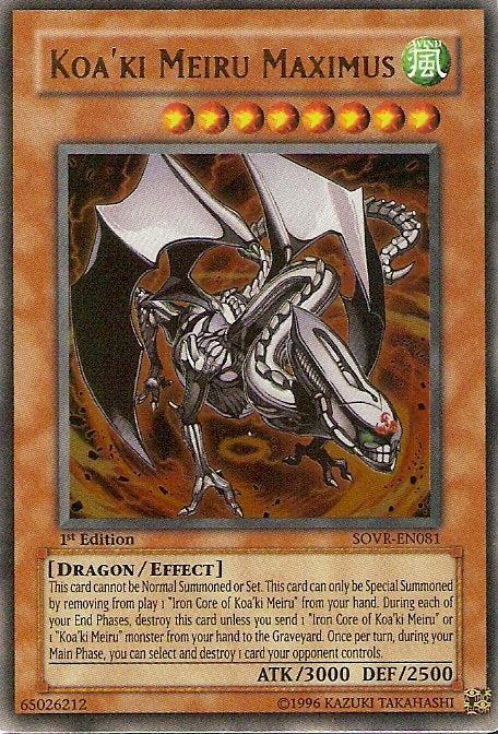 Koa'ki Meiru Maximus [SOVR-EN081] Ultra Rare (ONLINE ORDER ONLY)