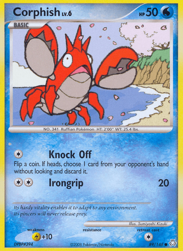 Corphish (89/146) [Diamond & Pearl: Legends Awakened] (Online Only)