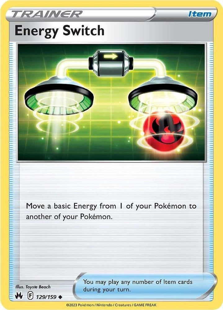 Energy Switch (129/159) [Sword & Shield: Crown Zenith] (Online Only)