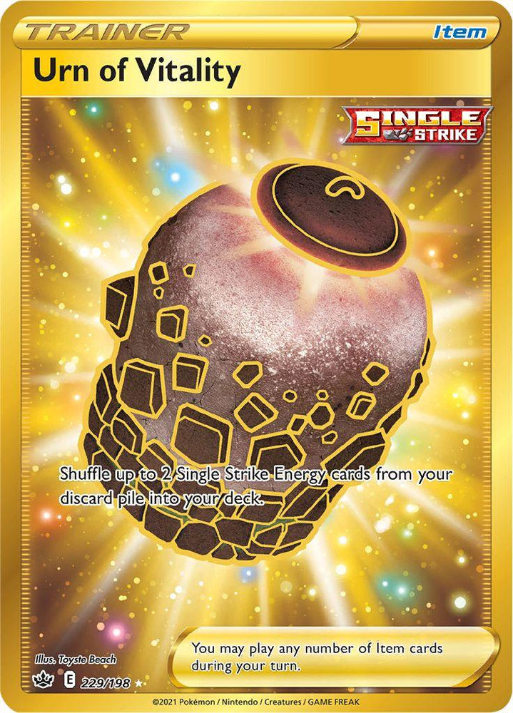 Urn of Vitality (229/198) [Sword & Shield: Chilling Reign] (Online Only)