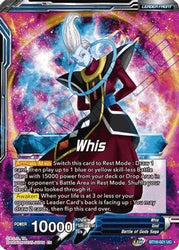 Whis // Whis, Invitation to Battle (BT16-021) [Realm of the Gods] (ONLINE ORDER ONLY)