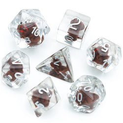Teddy Dog Dice 7-Dice Set Resin Dungeons and Dragons Dice (Online Only)