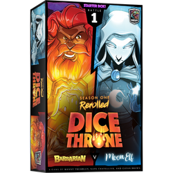 Dice Throne Season 1 - Box 1 - Barbarian vs Moon Elf (ONLINE ORDER ONLY)