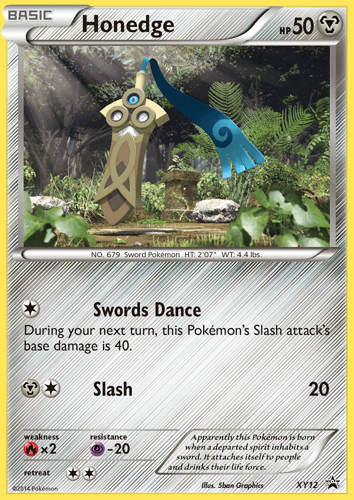 Honedge (XY12) [XY: Black Star Promos] (Online Only)