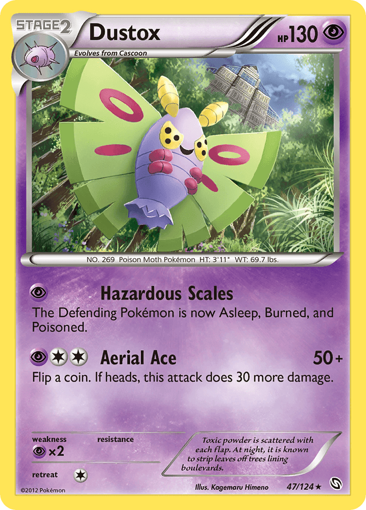 Dustox (47/124) [Black & White: Dragons Exalted] (Online Only)