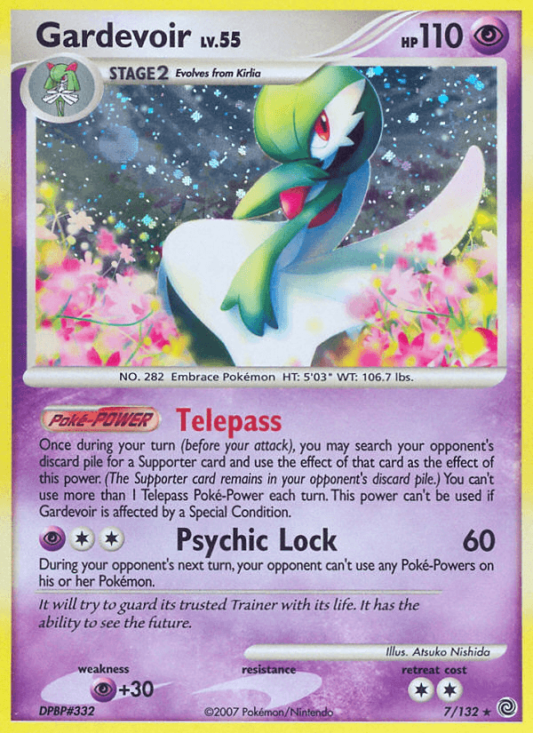 Gardevoir (7/132) [Diamond & Pearl: Secret Wonders] (Online Only)