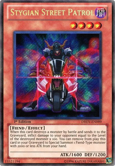 Stygian Street Patrol [DREV-EN099] Secret Rare