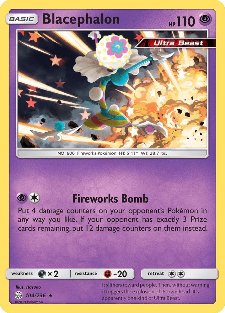 Blacephalon (104/236) [Sun & Moon: Cosmic Eclipse] (Online Only)
