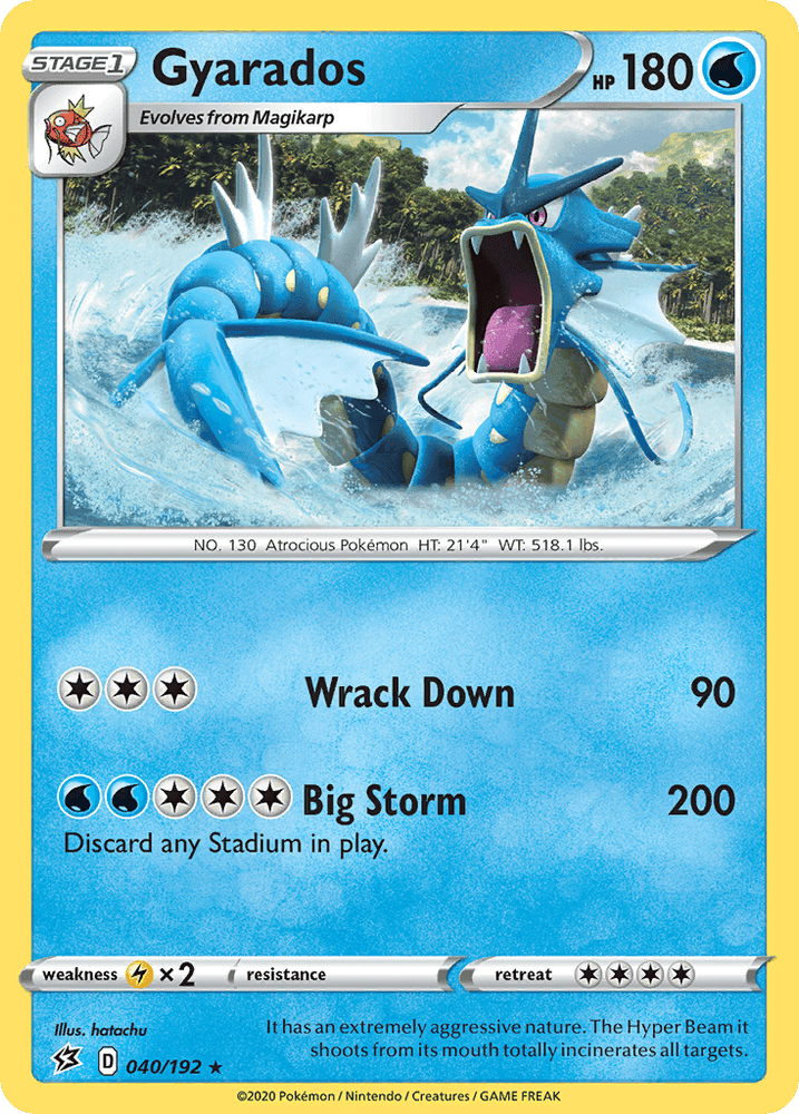 Gyarados (040/192) [Sword & Shield: Rebel Clash] (Online Only)