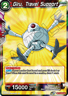 Giru, Travel Support (BT17-015) [Ultimate Squad] (ONLINE ORDER ONLY)