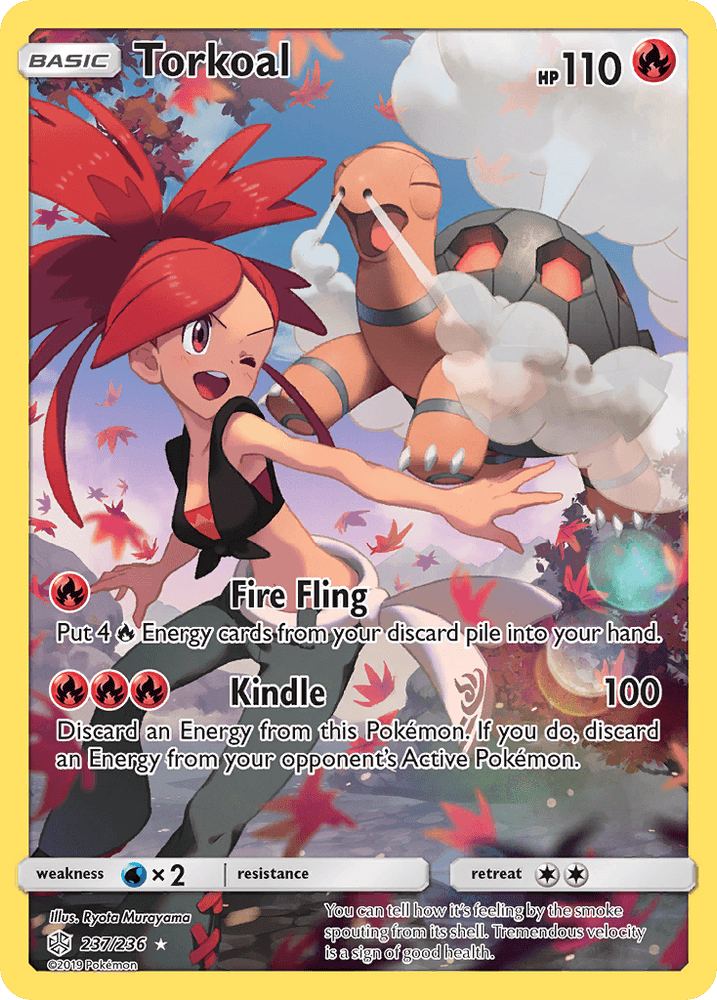 Torkoal (237/236) [Sun & Moon: Cosmic Eclipse] (Online Only)