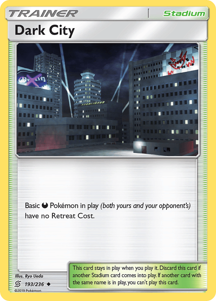 Dark City (193/236) [Sun & Moon: Unified Minds] (Online Only)