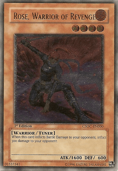 Rose, Warrior of Revenge (UTR) [CSOC-EN000] Ultimate Rare (ONLINE ORDER ONLY)