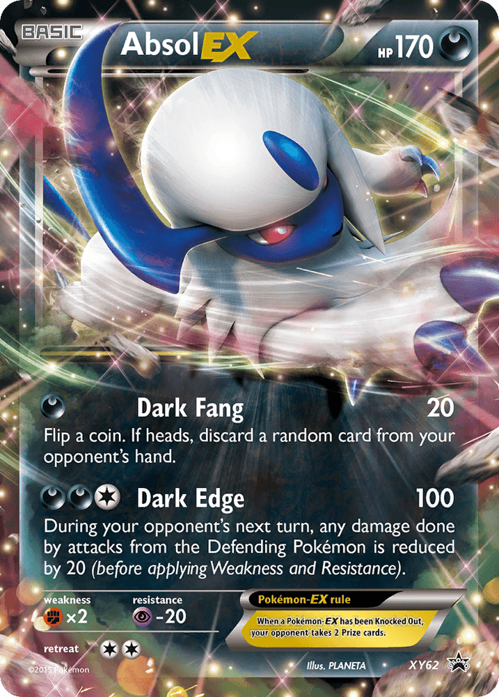Absol EX (XY62) [XY: Black Star Promos] (Online Only)