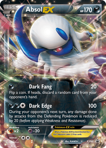 Absol EX (XY62) [XY: Black Star Promos] (Online Only)