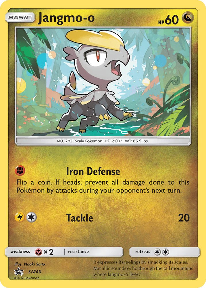 Jangmo-o (SM40) [Sun & Moon: Black Star Promos] (Online Only)