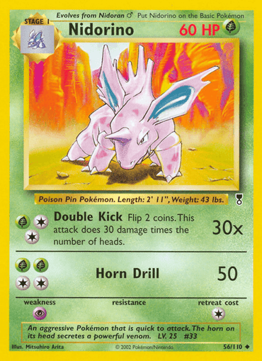 Nidorino (56/110) [Legendary Collection] (Online Only)