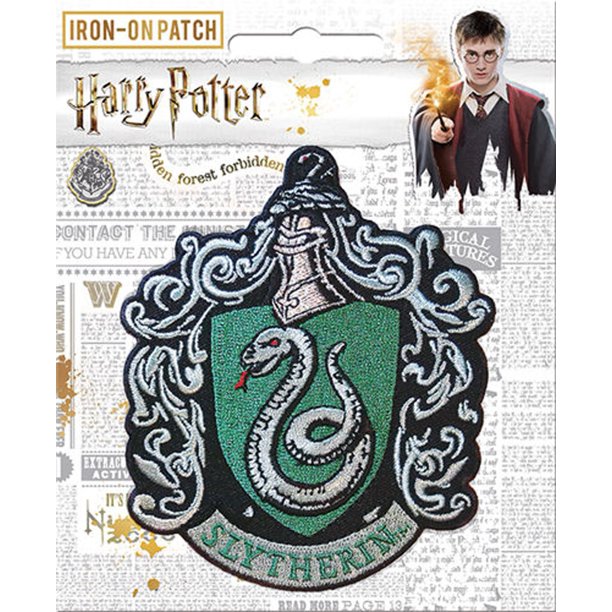 Harry Potter: Slytherin Crest Patch (ONLINE ORDER ONLY)