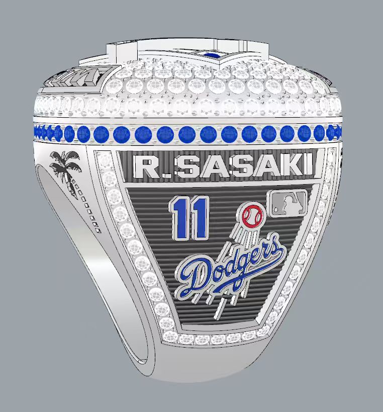 2025 Los Angeles Dodgers World Series Champions Ring  | Christmas Gifts for Fans