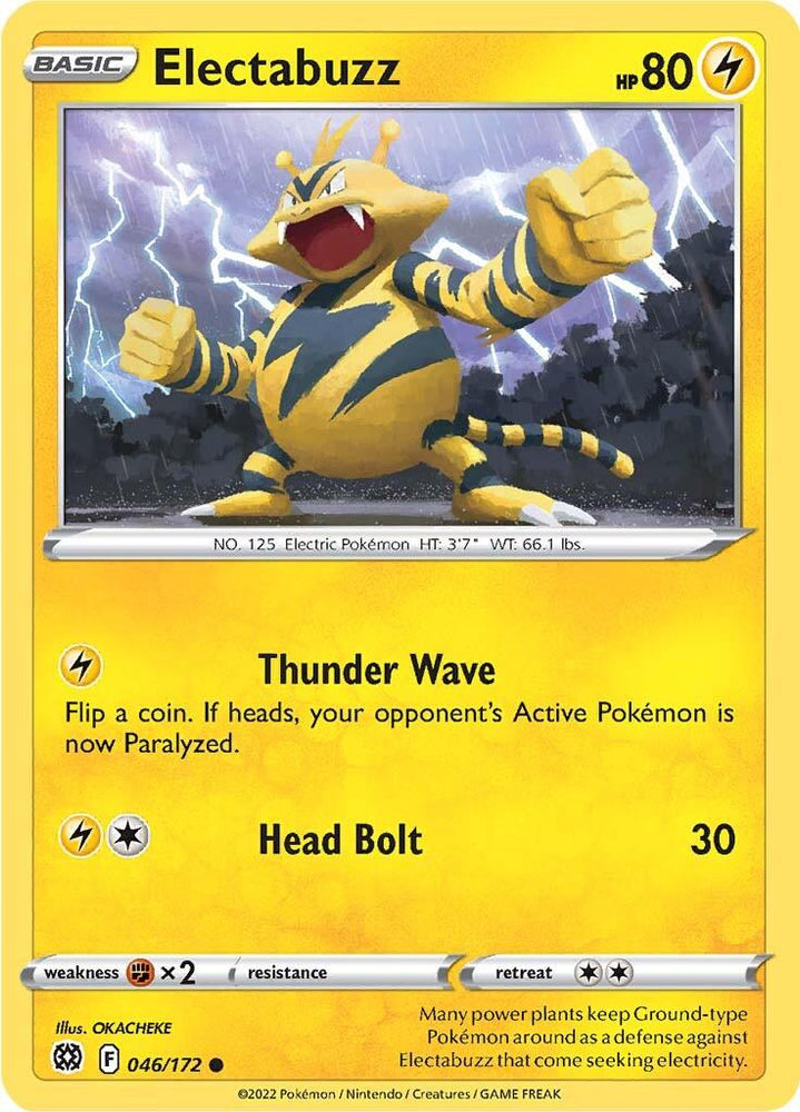 Electabuzz (046/172) [Sword & Shield: Brilliant Stars] (Online Only)