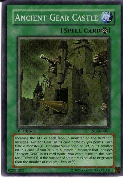 Ancient Gear Castle [SOI-EN047] Super Rare (ONLINE ORDER ONLY)