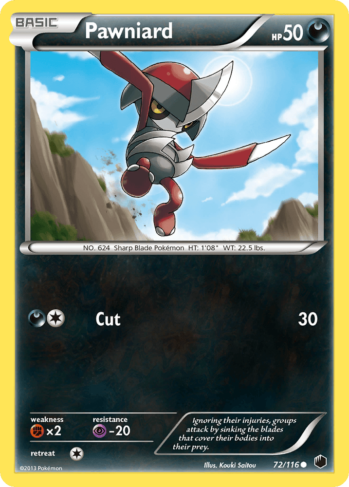 Pawniard (72/116) [Black & White: Plasma Freeze] (Online Only)
