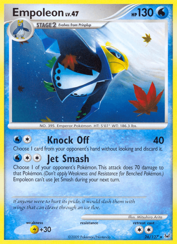 Empoleon (26/127) [Platinum: Base Set] (Online Only)
