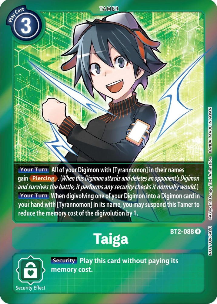 Taiga [BT2-088] (Event Pack 4) [Release Special Booster Promos] (ONLINE ORDER ONLY)