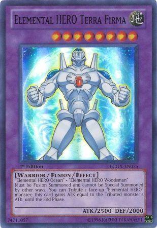 Elemental HERO Terra Firma [LCGX-EN075] Super Rare (ONLINE ORDER ONLY)