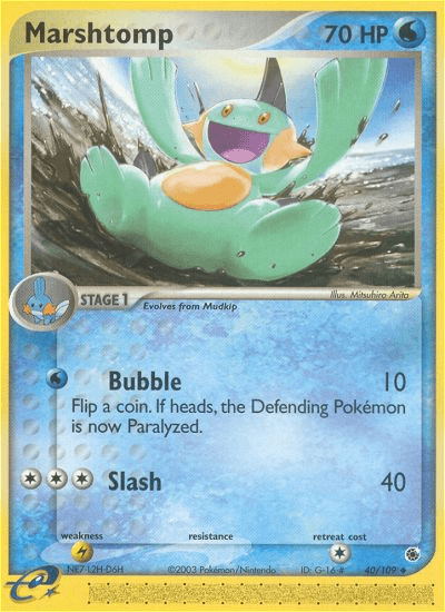 Marshtomp (40/109) [EX: Ruby & Sapphire] (Online Only)