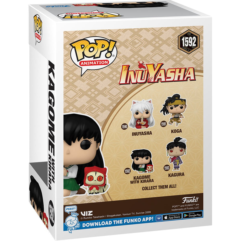 Inuyasha Kagome with Kirara Funko Pop! Vinyl Figure #1592 & Buddy (ONLINE ORDER ONLY)