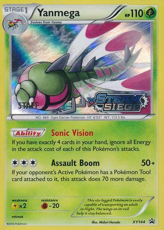 Yanmega (XY144) (Staff) [XY: Black Star Promos] (Online Only)