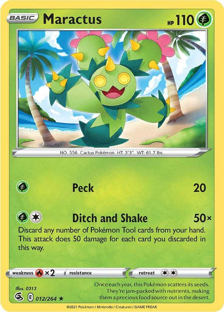 Maractus (012/264) [Sword & Shield: Fusion Strike] (Online Only)