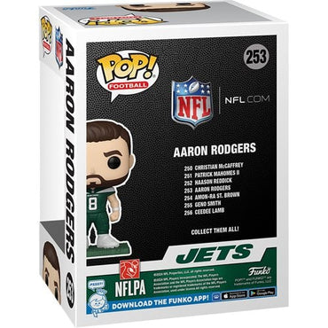 NFL New York Jets Aaron Rodgers Funko Pop! Vinyl Figure #253 (ONLINE ORDER ONLY)