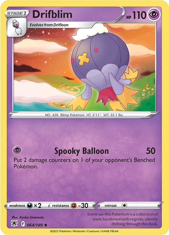 Drifblim (064/189) [Sword & Shield: Astral Radiance] (Online Only)