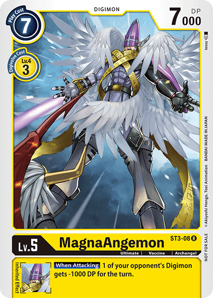 MagnaAngemon [ST3-08] (Official Tournament Pack Vol.3) [Starter Deck: Heaven's Yellow] (ONLINE ORDER ONLY)