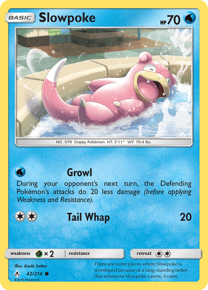 Slowpoke (42/214) [Sun & Moon: Unbroken Bonds] (Online Only)