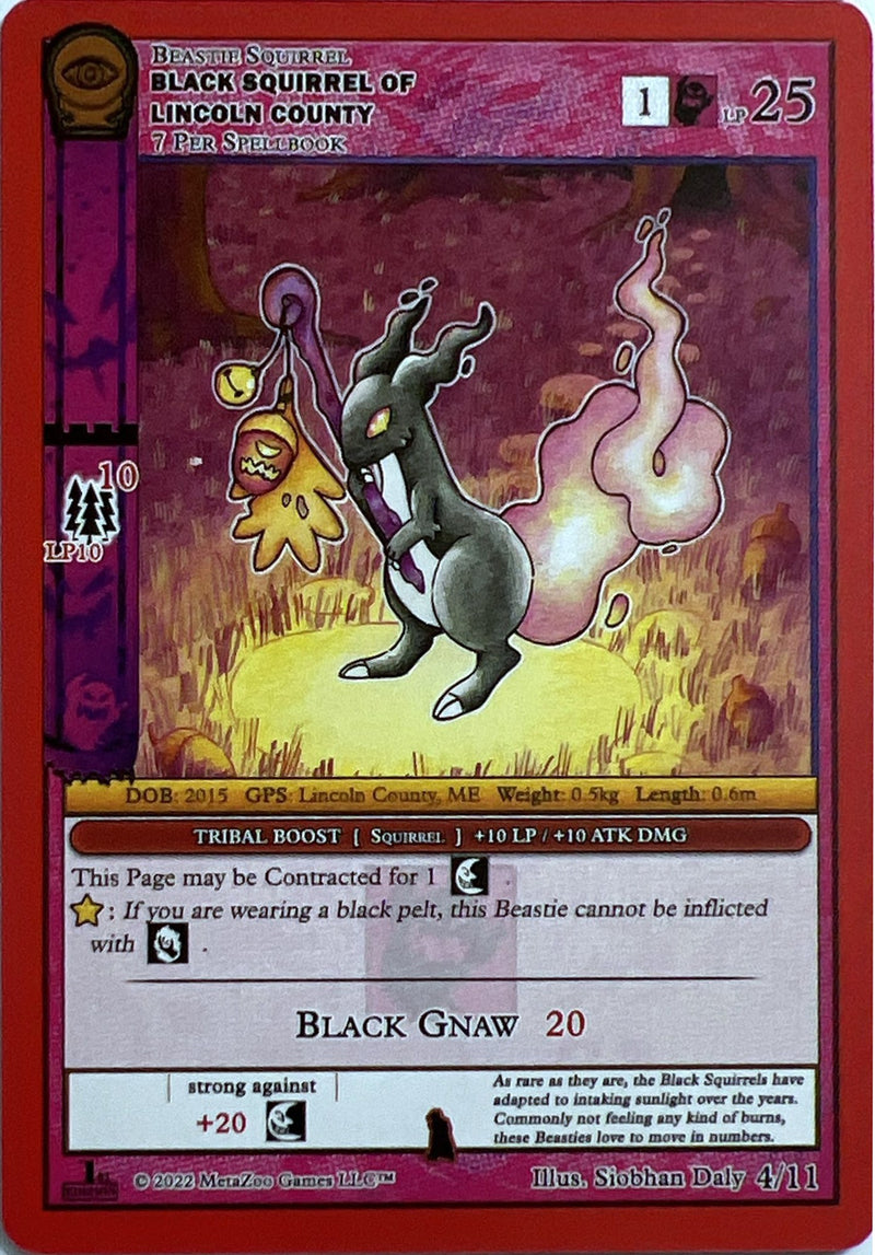 Black Squirrel of Lincoln County [Seance: First Edition Release Event