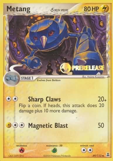 Metang (49/113) (Delta Species) (Prerelease Promo) [EX: Delta Species] (Online Only)