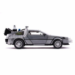 Back to the Future Part II die-cast 1:24 scale "Hollywood Rides" light-up DeLorean Time Machine (ONLINE ORDER ONLY)