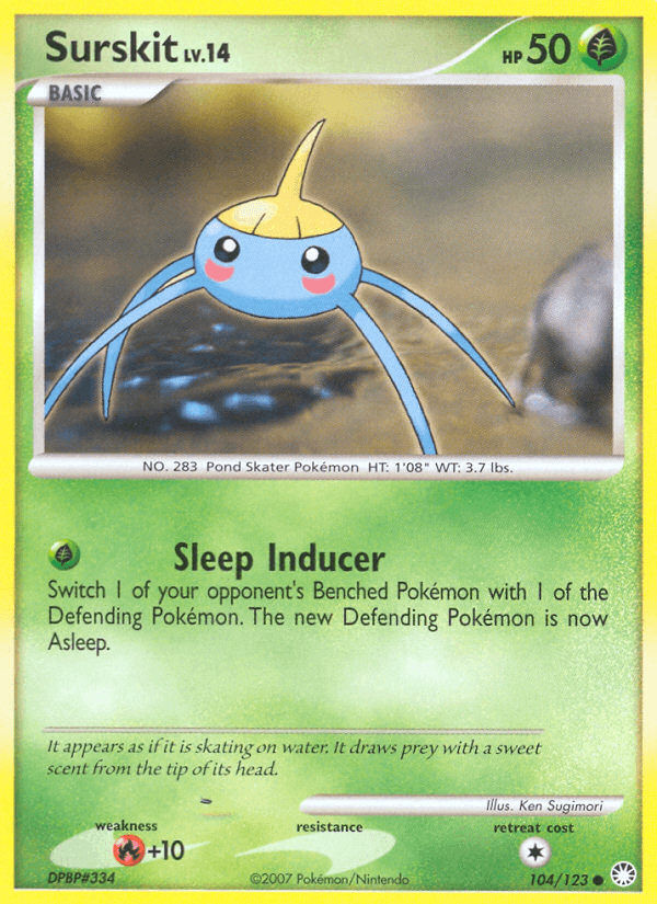 Surskit (104/123) [Diamond & Pearl: Mysterious Treasures] (Online Only)