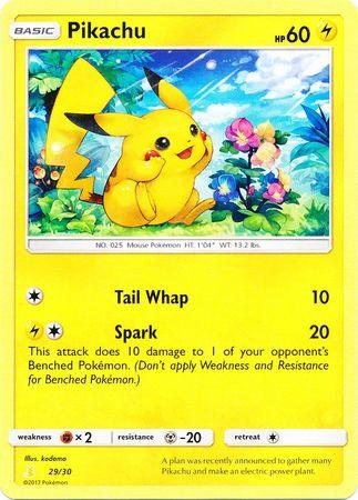 Pikachu (29/30) [Sun & Moon: Trainer Kit - Alolan Raichu] (Online Only)