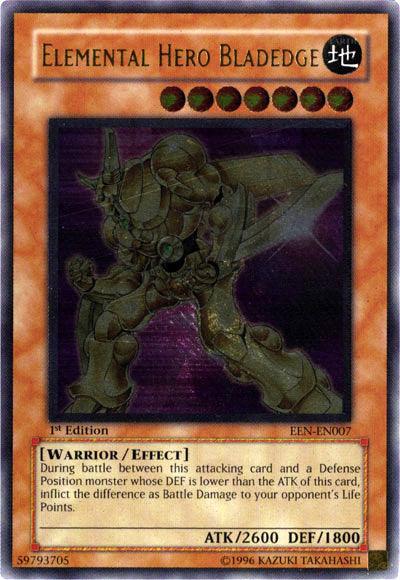 Elemental Hero Bladedge [EEN-EN007] Ultimate Rare (ONLINE ORDER ONLY)