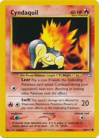 Cyndaquil (56/111) [Neo Genesis Unlimited] (Online Only)
