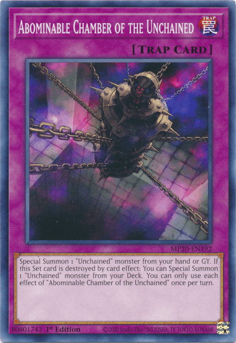 Abominable Chamber of the Unchained [MP20-EN192] Common (ONLINE ORDER ONLY)