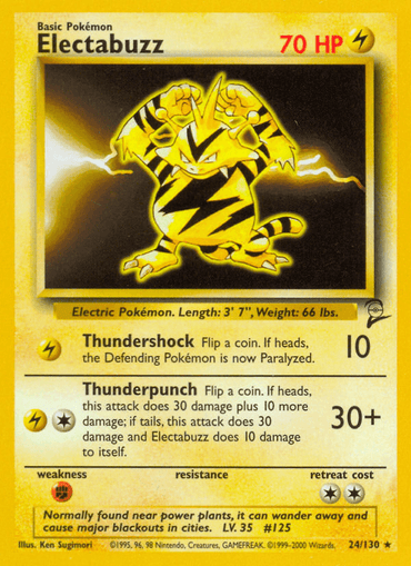 Electabuzz (24/130) [Base Set 2] (Online Only)