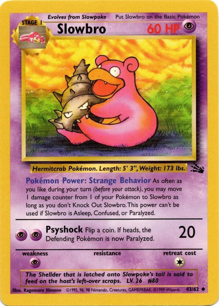 Slowbro (43/62) [Fossil Unlimited] (Online Only)