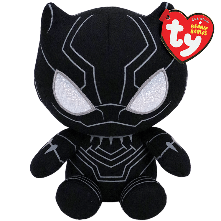 Ty Marvel Beanie Babies: Black Panther (Small) (ONLINE ORDER ONLY)