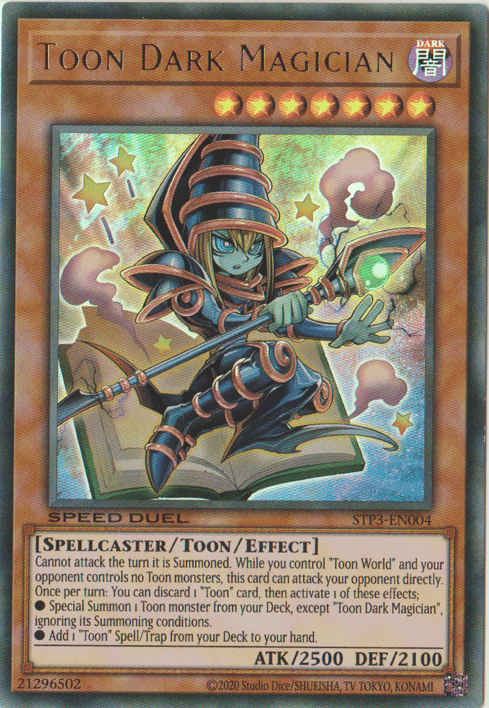 Toon Dark Magician [STP3-EN004] Ultra Rare (ONLINE ORDER ONLY)
